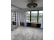 Unfinished living room with water view and exposed walls at 6504 Lincoln Rd, Bradenton, FL 34203