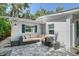 Cozy outdoor patio with comfortable seating on a paver surface at 730 40Th St, Sarasota, FL 34234