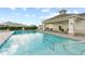 Relaxing community pool with ample deck space and seating at 10732 Klee Ave, Bradenton, FL 34212