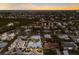 Wide aerial view of the property and surrounding neighborhood at 213 83Rd St # East, Holmes Beach, FL 34217