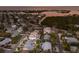 Aerial view of a single-Gathering home and neighborhood at 213 83Rd St # East, Holmes Beach, FL 34217