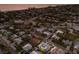 Aerial view showcasing a home's location in a residential area at 213 83Rd St # East, Holmes Beach, FL 34217