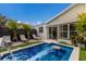 Inviting pool and lounge area at 213 83Rd St # East, Holmes Beach, FL 34217