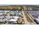 Aerial view showcasing the home's location near waterways at 3919 116Th Street W Ct, Bradenton, FL 34210