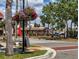 Beautiful hanging flower basket in a charming neighborhood at 461 Nokomis S Ave, Venice, FL 34285