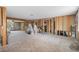 Home undergoing renovation with exposed framing and tile floors at 510 69Th St, Holmes Beach, FL 34217