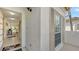 Condo entryway with view into living area at 5242 Wedgewood Ln # 62, Sarasota, FL 34235