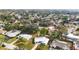Wide aerial view showing the home and neighborhood at 530 Saint Andrews Dr, Sarasota, FL 34243
