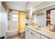 Clean bathroom with updated vanity and bathtub at 530 Saint Andrews Dr, Sarasota, FL 34243