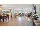 Spacious living area with comfortable seating and large TV at 530 Saint Andrews Dr, Sarasota, FL 34243