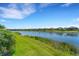 Scenic waterfront view of homes along a canal at 5341 Popoli Way, Sarasota, FL 34238