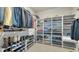 Large walk-in closet with shelving and hanging rods at 5436 Hope Sound Cir, Sarasota, FL 34238