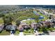 Aerial view showcasing a single-Gathering house and neighborhood at 6838 67Th Street E Cir, Palmetto, FL 34221