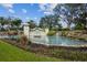 Ornate entrance to Tidewater Reserve community at 942 Preservation St, Bradenton, FL 34208