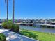Stunning view of the marina with many boats docked at 1010 Tidewater Shores Loop # 103, Bradenton, FL 34208