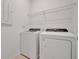Laundry room with washer and dryer included at 10426 Abaco Falls Dr, Englewood, FL 34223