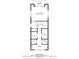 Second floor layout featuring primary bedroom, bath, walk-in closets and balcony at 1827 Baywood Dr, Sarasota, FL 34231