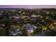 Night view of a luxury home in a waterfront community at 4611 Shark Dr, Bradenton, FL 34208