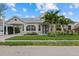 Single story home with paver driveway and landscaping at 4611 Shark Dr, Bradenton, FL 34208