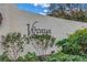 Vizcaya community entrance featuring landscaping and signage at 6101 34Th W St # 19H, Bradenton, FL 34210