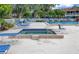 Relaxing community spa with lounge chairs for sunbathing at 6101 34Th W St # 19H, Bradenton, FL 34210