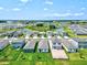 Aerial view of new homes under construction at 9016 Waxwing Way, Parrish, FL 34219
