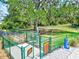 Fenced dog park with waste disposal stations at 9016 Waxwing Way, Parrish, FL 34219