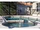 Close up of a Spa with a fountain at 1743 Pinyon Pine Dr, Sarasota, FL 34240