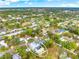 Wider aerial view of home and surroundings at 2326 Gull Ln, Sarasota, FL 34237