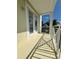 Private balcony with french doors and scenic views at 3404 79Th Street W Cir # 203, Bradenton, FL 34209