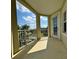 Private balcony with access from the bedroom, offering scenic views at 3404 79Th Street W Cir # 203, Bradenton, FL 34209