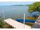 Private dock with a floating platform and convenient access to the water at 3404 79Th Street W Cir # 203, Bradenton, FL 34209