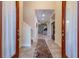 Bright entryway with tile floors, and staircase at 3618 Summerwind Cir, Bradenton, FL 34209