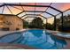 Pool and spa with covered patio area at 3618 Summerwind Cir, Bradenton, FL 34209