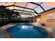 Relaxing screened pool and spa area, ideal for outdoor entertaining at 3618 Summerwind Cir, Bradenton, FL 34209