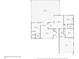 Single-story floor plan with 3 bedrooms and 2 bathrooms at 4423 Meadow Creek Cir, Sarasota, FL 34233