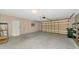 Spacious two car garage providing ample room for parking and storage at 4423 Meadow Creek Cir, Sarasota, FL 34233