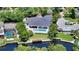 Luxury home nestled on a waterfront lot with pool at 4815 Featherbed Ln, Siesta Key, FL 34242