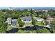 Waterfront home with pool, lawn and private dock at 4815 Featherbed Ln, Siesta Key, FL 34242