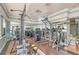 Fitness center with strength training equipment at 575 Sanctuary Dr # A303, Longboat Key, FL 34228