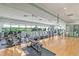 Well-equipped gym featuring treadmills, bikes, and weight machines for a complete workout at 575 Sanctuary Dr # A303, Longboat Key, FL 34228