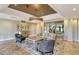 Elegant lobby with comfortable seating and modern decor at 575 Sanctuary Dr # A303, Longboat Key, FL 34228