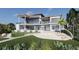 Luxury home featuring a private beach, pool and fire pit at 639 Cornwell On The Gulf, Venice, FL 34285