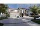 Modern home with circular driveway and lush landscaping at 639 Cornwell On The Gulf, Venice, FL 34285