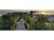 Luxury waterfront home with a modern design, showcasing a stunning sunset view at 639 Cornwell On The Gulf, Venice, FL 34285
