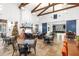 Bright and airy community room with fireplace and various seating areas at 13930 Old Creek Ct, Parrish, FL 34219