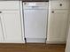 Built-in white dishwasher in modern kitchen at 1630 29Th St, Sarasota, FL 34234