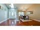 Elegant dining room featuring hardwood floors at 1221 89Th Nw St, Bradenton, FL 34209