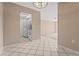 View of the dining room looking into the kitchen and living room areas of home at 3267 Beneva Rd # 201, Sarasota, FL 34232