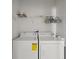 Convenient laundry room with washer and dryer at 3386 Oakwood N Blvd, Sarasota, FL 34237